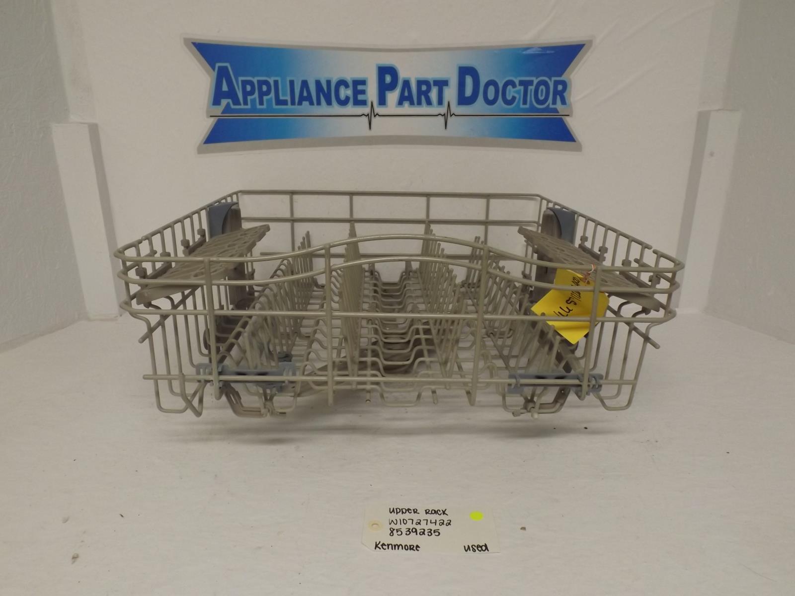 Kenmore Dishwasher W10727422 8539235 Upper Rack Used Kenmore Dishwasher W10727422 8539235 Upper Rack Used